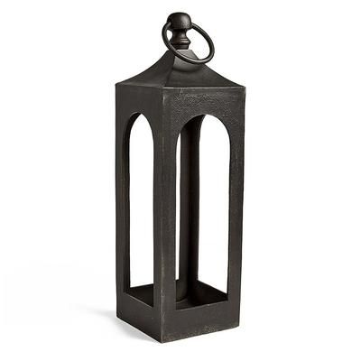 Maxfield Outdoor Lantern - Black, Small/Black - Grandin Road