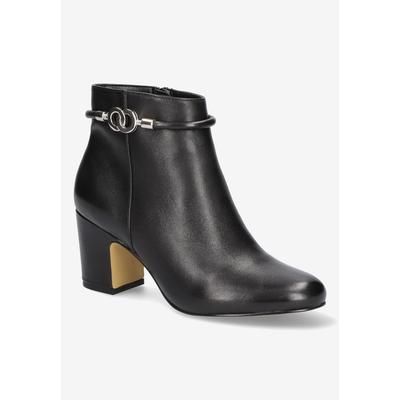 Women's Diaz Bootie by Bella Vita in Black Leather (Size 9 M)