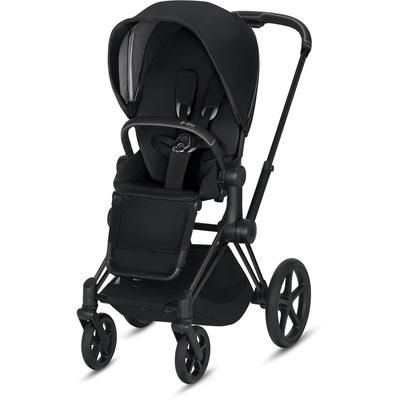 Cybex ePriam Electronic Assist Stroller - Matte Black/Black