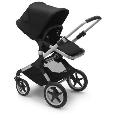 Bugaboo Fox3 Complete Stroller (One Box) - Aluminum / Midnight Black / Midnight Black
