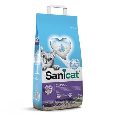 Lettiera Sanicat Classic Lavanda - 16 L