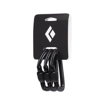 Black Diamond Hotforge Screwgate 3 Pack Black BD3810790002ALL1