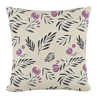 18" Decorative Pillow by Skyline Furniture in Purple