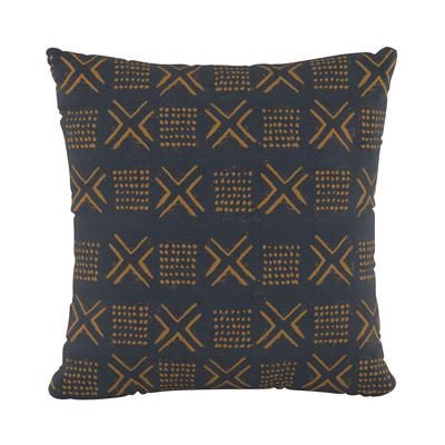 18" Decorative Pillow by Skyline Furniture in Navy