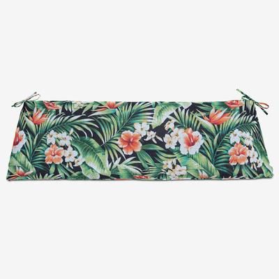 BH Outdoor Performance Bench Cushion by BrylaneHome in Cypress Midnight Patio Furniture Padding