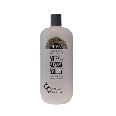 Alyssa Ashley Musk Hand and Body Lotion 25.5 oz Body lotion for Women