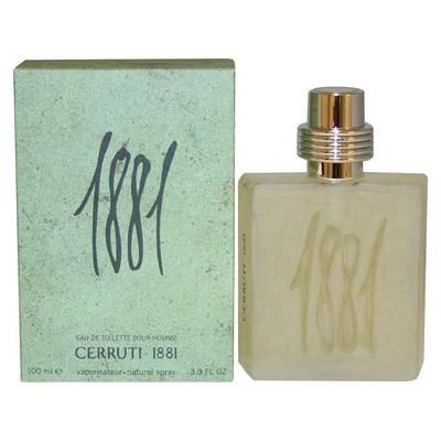Cerruti 1881 for Men 3.4 oz Eau De Toilette for Men