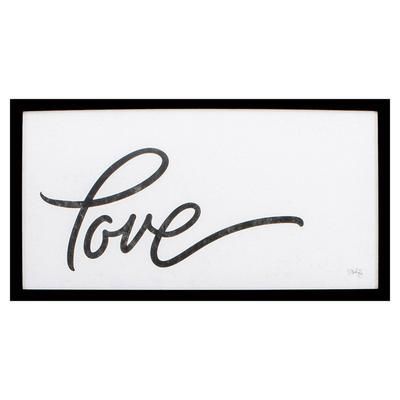 LOVE by Propac Images in Black White