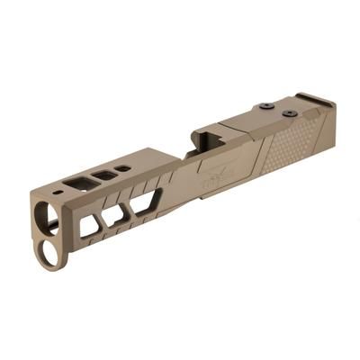 TRYBE Defense TRYBE Defense Pistol Slide Glock 19 Gen 4 DeltaPoint Pro Cut Version 2 FDE Cerakote SLDG19G4DPV2-FDE