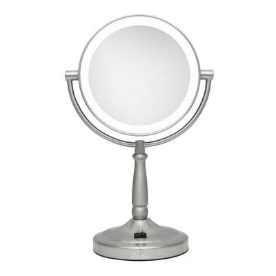 Cordless Dual-Sided LED Lighted Vanity Mirror by Zadro Products Inc. in Nickel