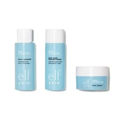 e.l.f. SKIN Holy Hydration! The Essentials Mini Kit - Vegan and Cruelty-Free Skincare