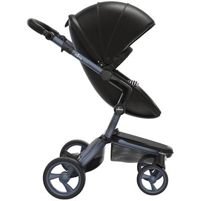 Mima Xari 4G Complete Stroller Bundle - Graphite Grey / Black Seat / Black & White