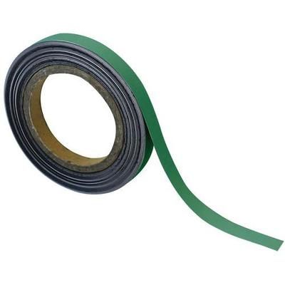 bande magnétique effaçable 15 mm x 10 m vert - manutan