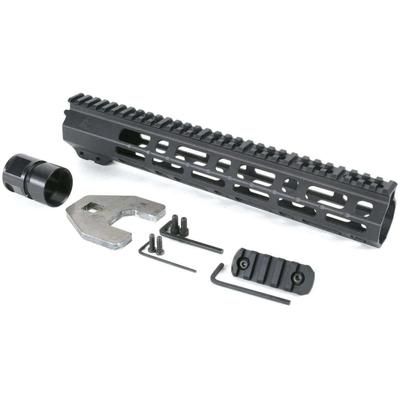 AT3 Tactical SPEAR M-Lok AR-15 Free Float Handguard 12 in Black AT3-MLOK-12