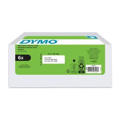 Dymo LabelWriter Address Labels Value Pack (3/4 x 2", 6 Rolls of 500 Labels) 2050766