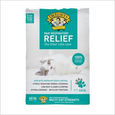Respiratory Relief Clumping Clay Cat Litter, 40 lbs.