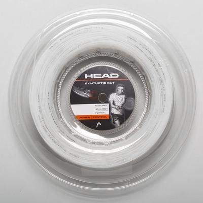 HEAD Synthetic Gut 17 660' Reel Tennis String Reels White