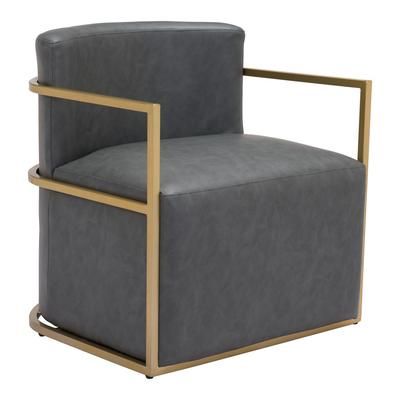 Xander Accent Chair Gray - Zuo Modern 102054