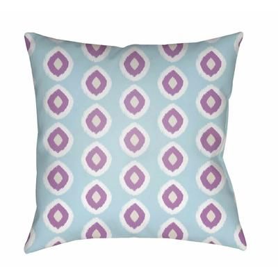 Ahtanum 20" Square Traditional Pillow plush Lavender/Pewter/Metallic Silver/Silver Blue/Nickel/Slate/Ice Blue/Light Silver/Slate Blue/Medium Gray Outdoor Throw Pillow - Boutique Rugs