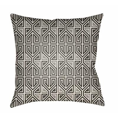Manisa 20" Square Modern Pillow plush Black White/Off White/Smoke/Cloud Gray/Gray/Ivory/Light Silver/Black/Ink/Ash Outdoor Throw Pillow - Boutique Rugs