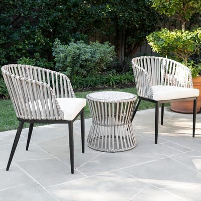 Melilani Wicker Outdoor Collection – 3pc Set - SEI Furniture OD10861