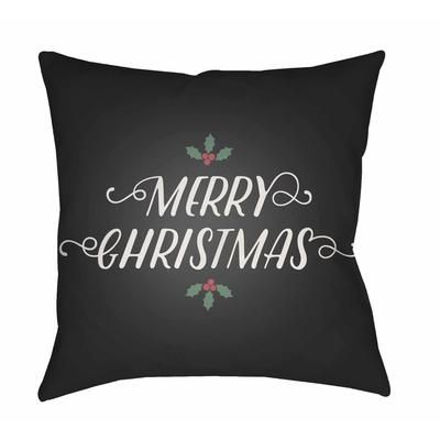 Tigbaw 18" Square Modern Pillow plush Black White/White Tonal/Dusty Sage/Rose Gold/Medium Gray/Black/Light Silver/Onyx/Steel Gray Outdoor Throw Pillow - Boutique Rugs
