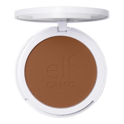 e.l.f. - Camo Powder Foundation Fondotinta 8 g Marrone unisex