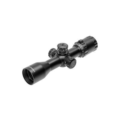Leapers UTG BugBuster Scope 3-12x32mm 1in Tube Side AO Mil-dot Reticle QD Rings Black SCP-M312AOWQ