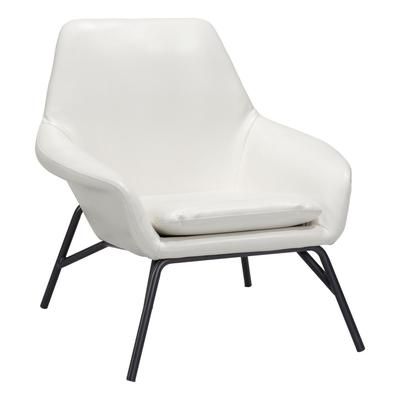 Javier Accent Chair White - Zuo Modern 109242