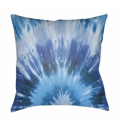 Ayaz 22" Square Modern Pillow plush Blue/Dark Blue/Pale Blue/Sky Blue/Navy Outdoor Throw Pillow - Boutique Rugs