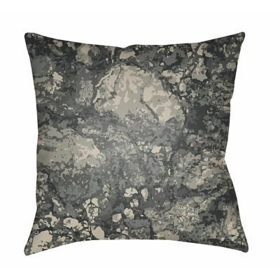 Soji 20" Square Modern Pillow plush Dark Green/Light Sage/Sage/Green Outdoor Throw Pillow - Boutique Rugs