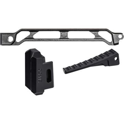 JMac Customs AB-9R Arm Bar with Folding Buttplate for 5.5mm Folding AKs 9in Rise AB-9R+AB-FB+SM-5.5