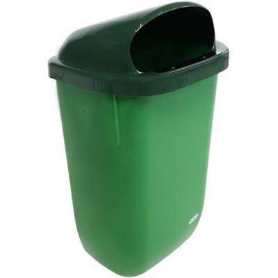 Poubelle D'extérieur Urbaine Xerios 50l Vert - Manutan Expert
