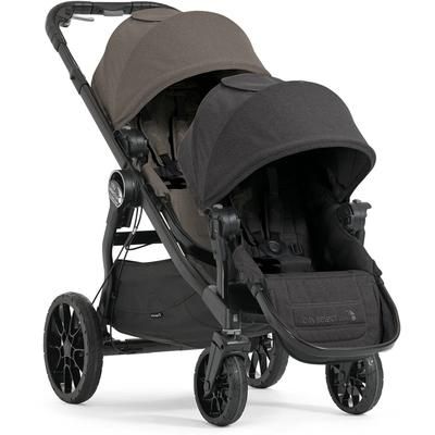 Baby Jogger City Select Lux Double Stroller - Taupe / Granite