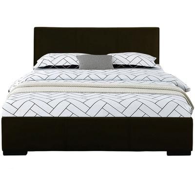 Abbey Platform Bed, Beige, Queen by Camden Isle in Black (Size KING)