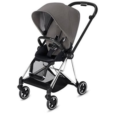 Cybex Mios 2 Complete Stroller - Chrome/Black/Manhattan Grey