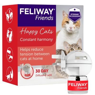 Diffuser & 48ml Vial Feliway Friends Cat Calming Treatment