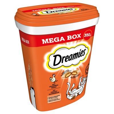 350g Chicken Mega Tub Dreamies Cat Treats
