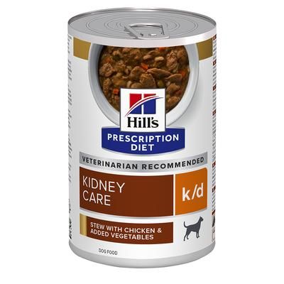 24x354g k/d Kidney Care Chicken Stew Hill's Prescription Diet Wet Dog Food