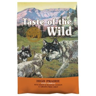 2x12.2kg High Prairie Puppy Taste of the Wild Dry Dog Food