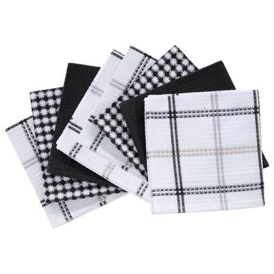 Flat Waffle Dish Cloths, Set Of 8 by T-fal in Neutral