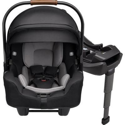 Nuna DEMI Grow + PIPA RX Twin Travel System with Aire Protect Canopy + Classic Canopy - Caviar