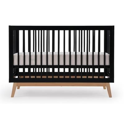 dadada Soho 3-in-1 Convertible Crib - Black / Natural