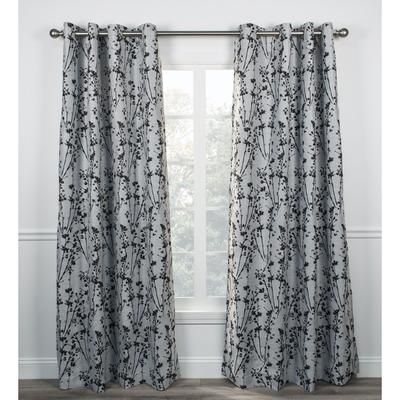 Wide Width Meadow Lined Grommet Panel by Meadow in Chrome (Size 50" W 63" L)