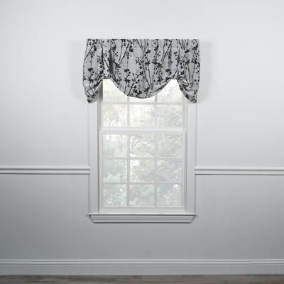 Meadow Lined Tieup Valance by Meadow in Chrome