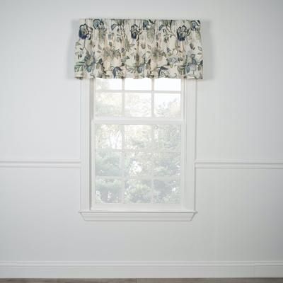 Brissac Unlined Tailored Valance by Brissac in Blue