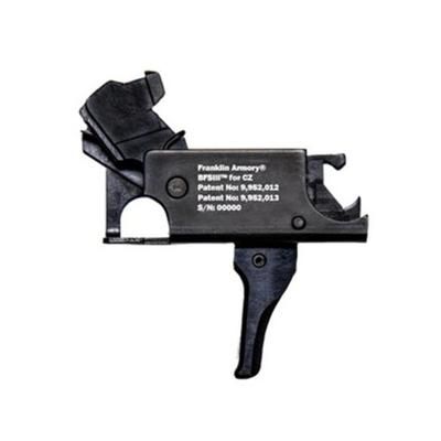 Franklin Armory BFSIII CZ-S1 Binary Firing System for CZ Scorpion Straight Black 06-50026-BLK