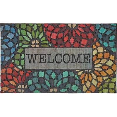 Stainedglass Florets Multi 1' 6" X 2' 6" by Mohawk Home in Multi