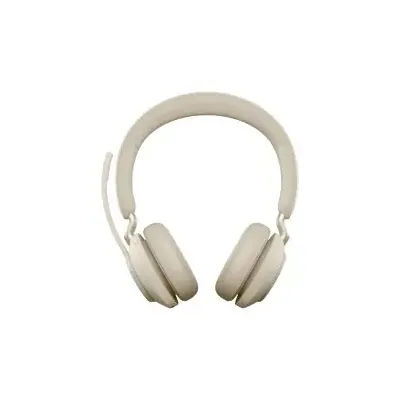 Jabra Evolve2 65. UC Stereo Auricolare Wireless A Padiglione Ufficio USB tipo Bluetooth Beige