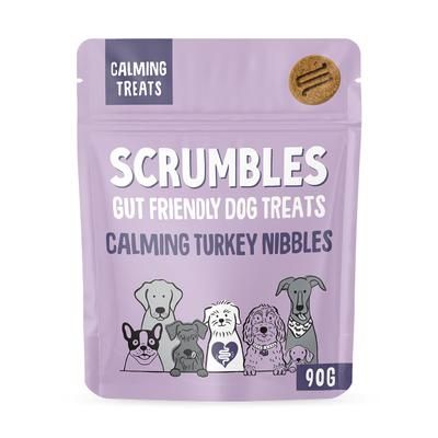 100g Nibbles Scrumbles Calming Dog Biscuits | Turkey